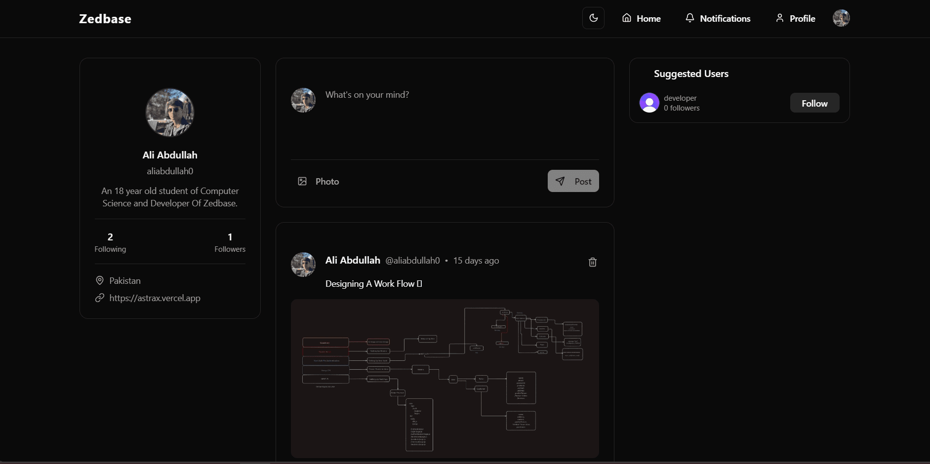 Social Media App Preview